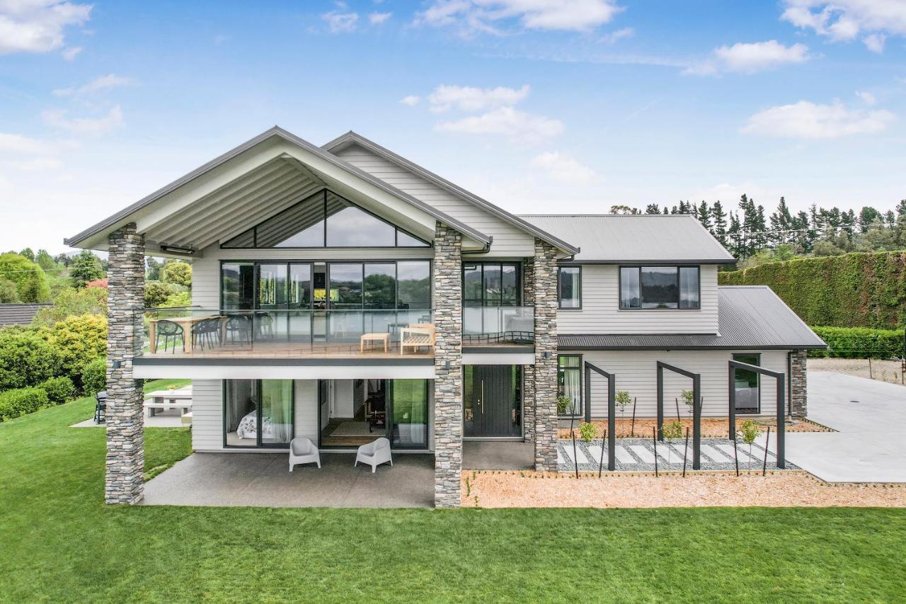 Lakeside Karapiro Downstairs Apartment Cambridge Exterior foto